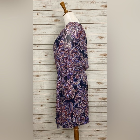 Shoshanna 100% silk peplum dress - Picture 6 of 8